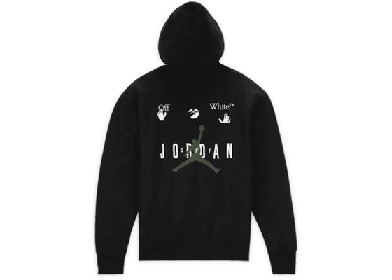 OFF-WHITE x Jordan Hoodie Black (FW21) sneakers - authentic OFF-WHITE shoes