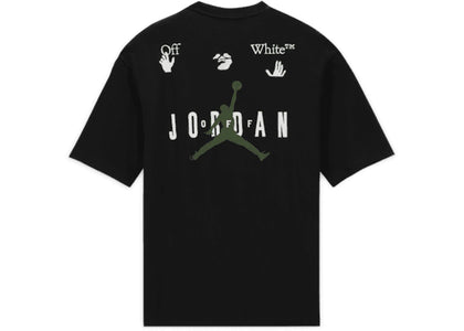 OFF-WHITE x Jordan T-shirt (Asia Sizing) Black - authentic OFF-WHITE apparel