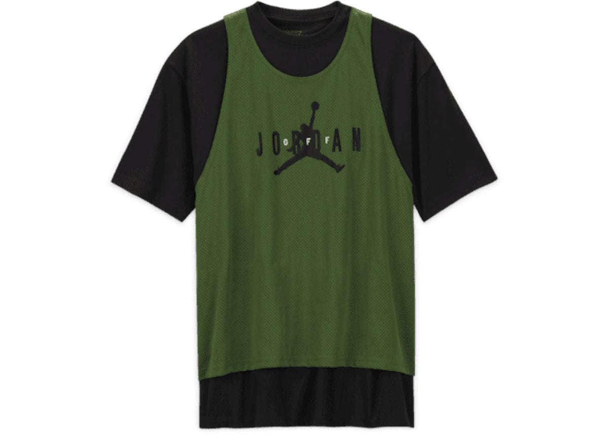 OFF-WHITE x Jordan Top Green/Black - vue 360