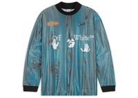OFF-WHITE x Nike 001 Soccer Jersey (Asia Sizing) Blue