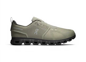 On Mens Cloud 6 Waterproof Sneakers Olive/Espresso - vue 360