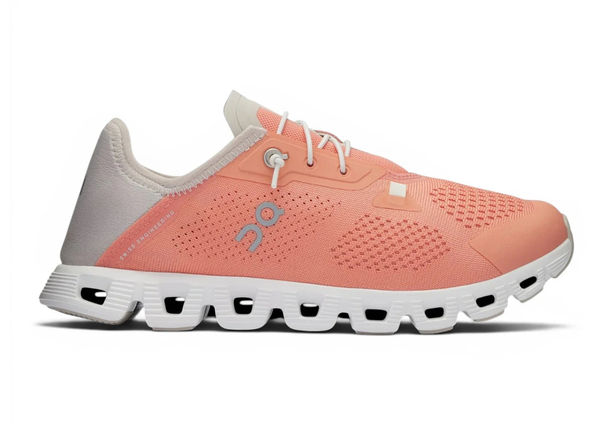 On Running Cloud 5 Coast Flamingo Pearl (Women's) - vue secondaire A