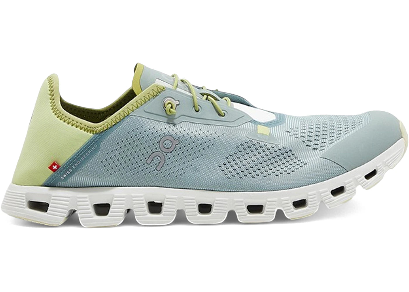 On Running Cloud 5 Coast Mineral Acacia - vue 360