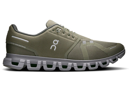 On Running Cloud 6 Olive Eclipse - authentic On sneakers