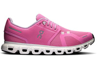 On Running Cloud 6 Raspberry White (Women's)