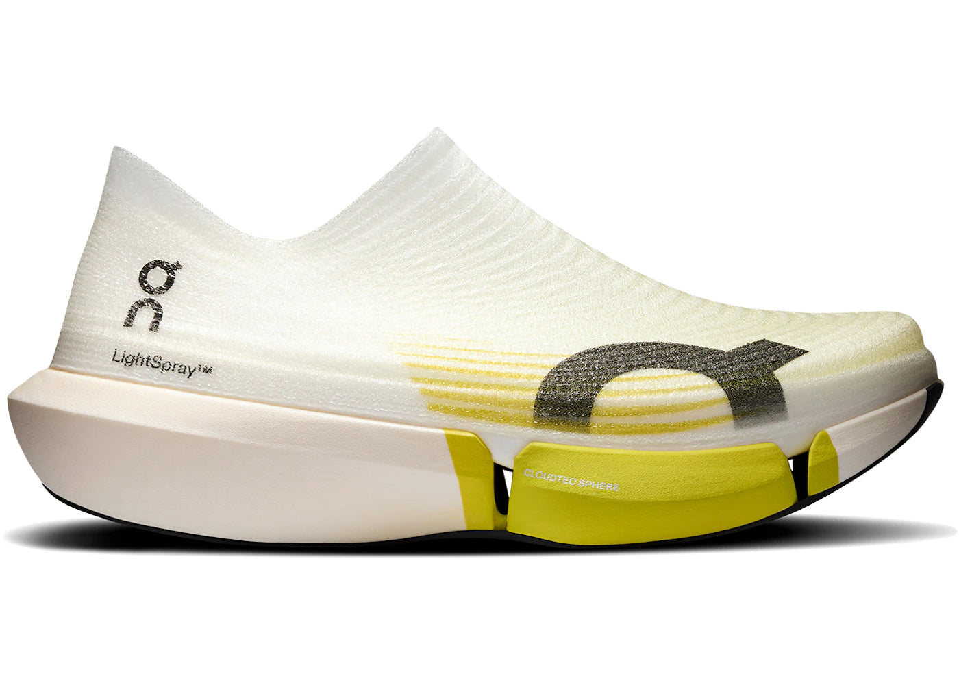 On Running Cloudboom Strike 2 LS White Lime - vue 360