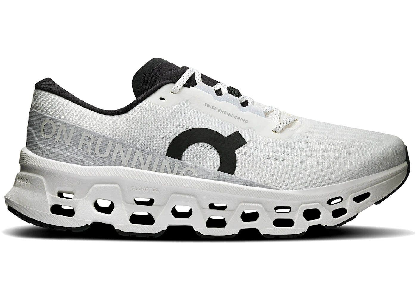 On Running Cloudmonster 3 White - vue 360