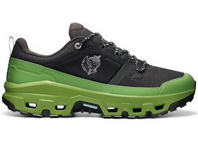 On Running Cloudrock Low Waterproof Sky High Farm Goods Celery - vue 360