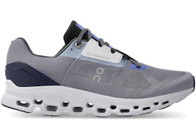 On Running Cloudstratus Fossil Grey Midnight Navy - authentic On sneakers