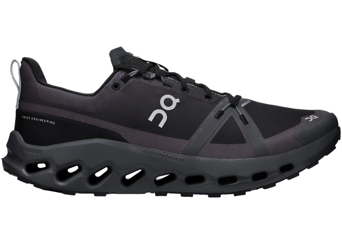 On Running Cloudsurfer Trail Waterproof Black Eclipse - vue 360