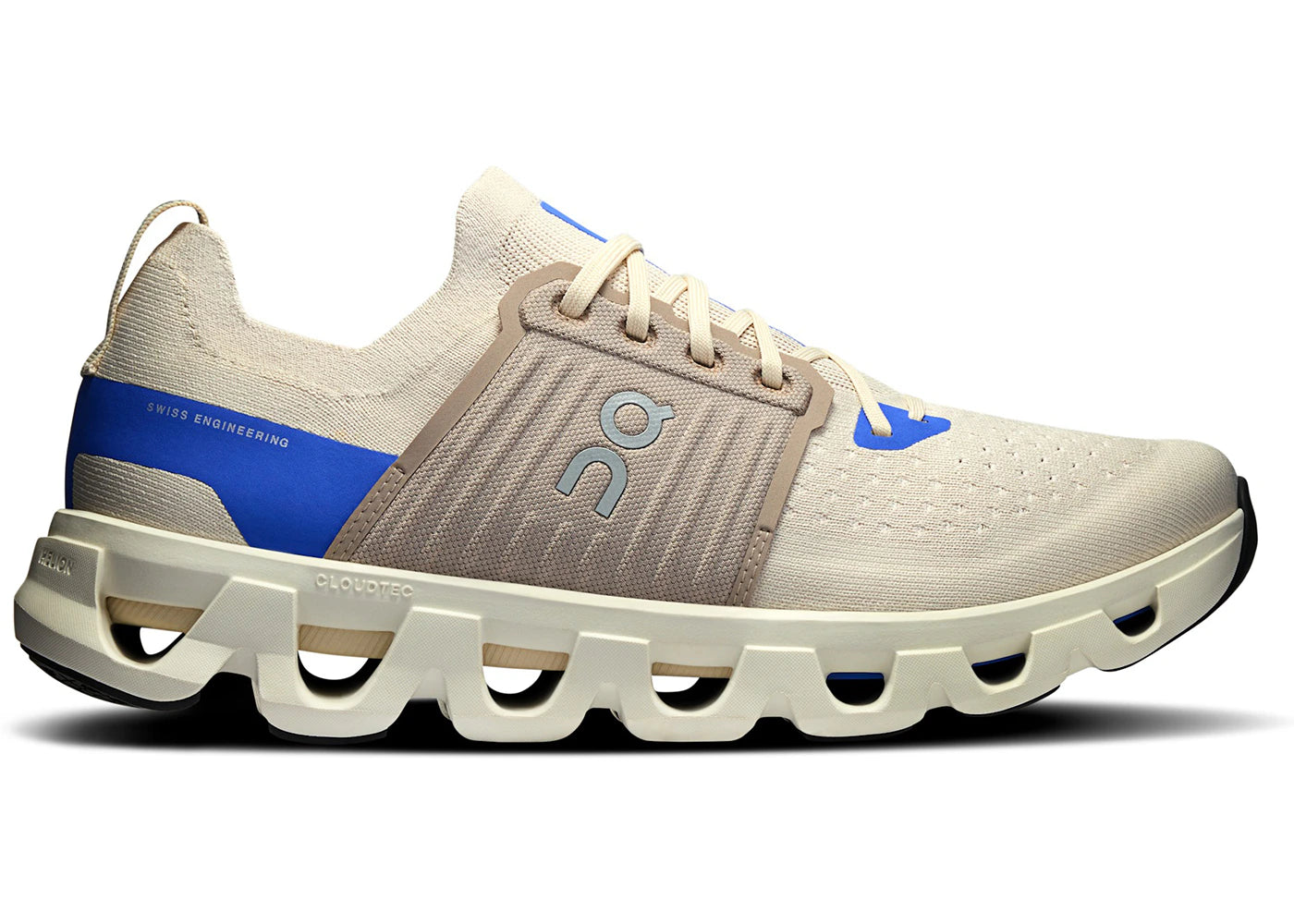 On Running Cloudswift 4 Cream Cobalt - vue 360