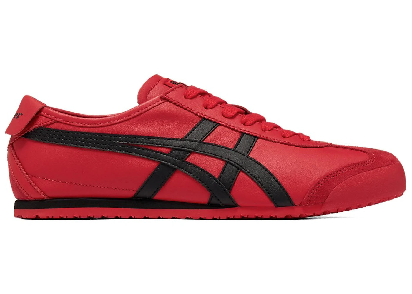 Onitsuka Tiger Mexico 66 Classic Red Black - vue 360