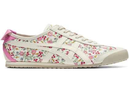 Onitsuka Tiger Mexico 66 Cream Pink Floral - authentic Onitsuka Tiger sneakers