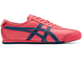Onitsuka Tiger Mexico 66 Leather Pink Cameo Mako Blue