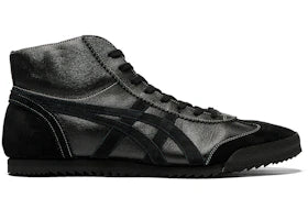 Onitsuka Tiger Mexico 66 Mid Runner Deluxe Nippon Made Black - vue 360