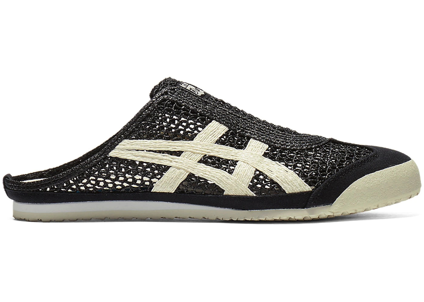Onitsuka Tiger Mexico 66 Sabot Black Cream - vue 360