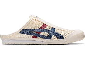 Onitsuka Tiger Mexico 66 Sabot Cream Mako Blue Red - vue 360