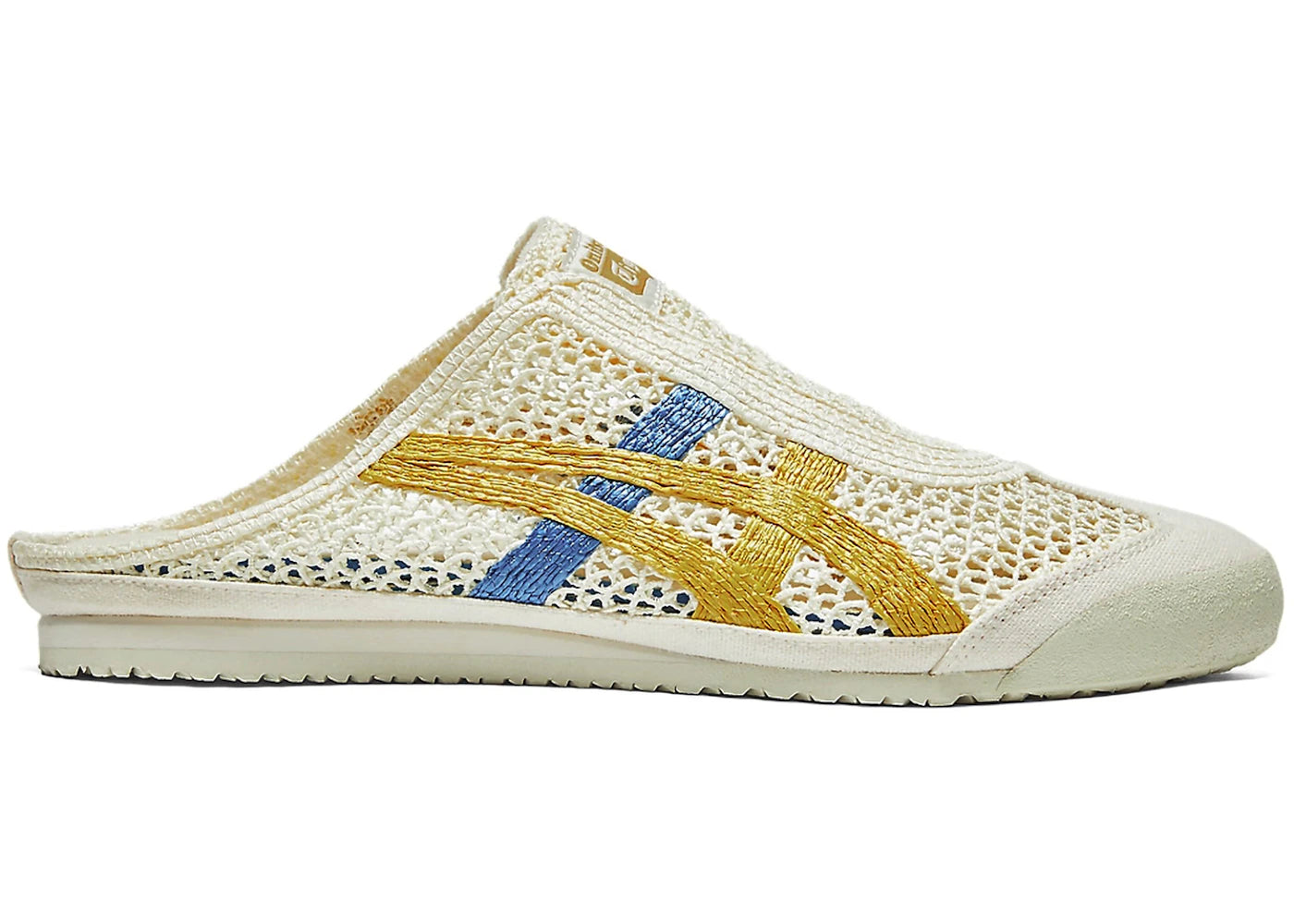 Onitsuka Tiger Mexico 66 Sabot Cream Mustard - vue 360
