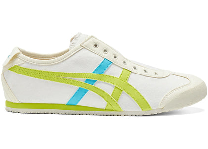 Onitsuka Tiger Mexico 66 Slip-On Cream Neon Lime - sneakers view 2