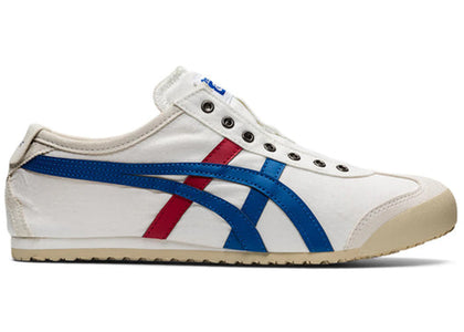 Onitsuka Tiger Mexico 66 Slip-On White Blue Red - authentic Onitsuka Tiger sneakers