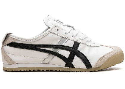 Onitsuka Tiger Mexico 66 White Silver Black sneakers - authentic streetwear shoes