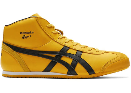 Onitsuka Tiger Mexico Mid Runner Yellow Black - sneakers view 2