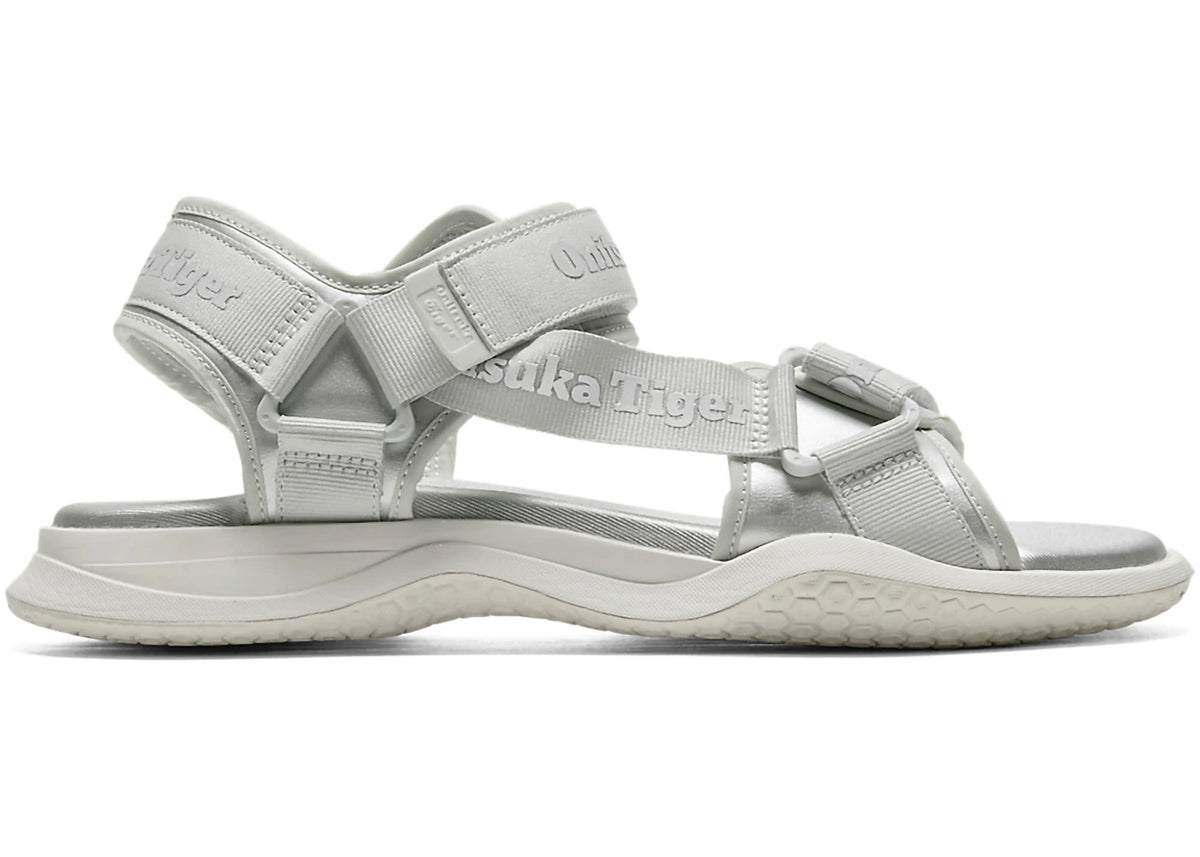 Onitsuka Tiger Ohbori Strap Sandal Pure Silver Glacier Grey - vue secondaire A