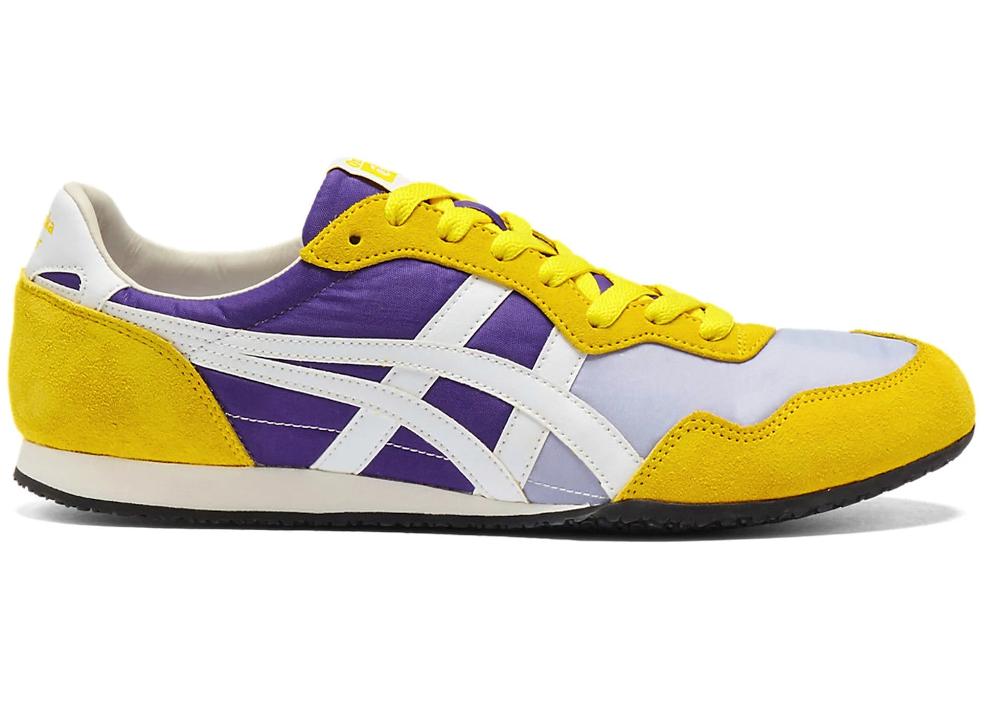 Onitsuka Tiger Serrano Gentry Purple Yellow - vue 360