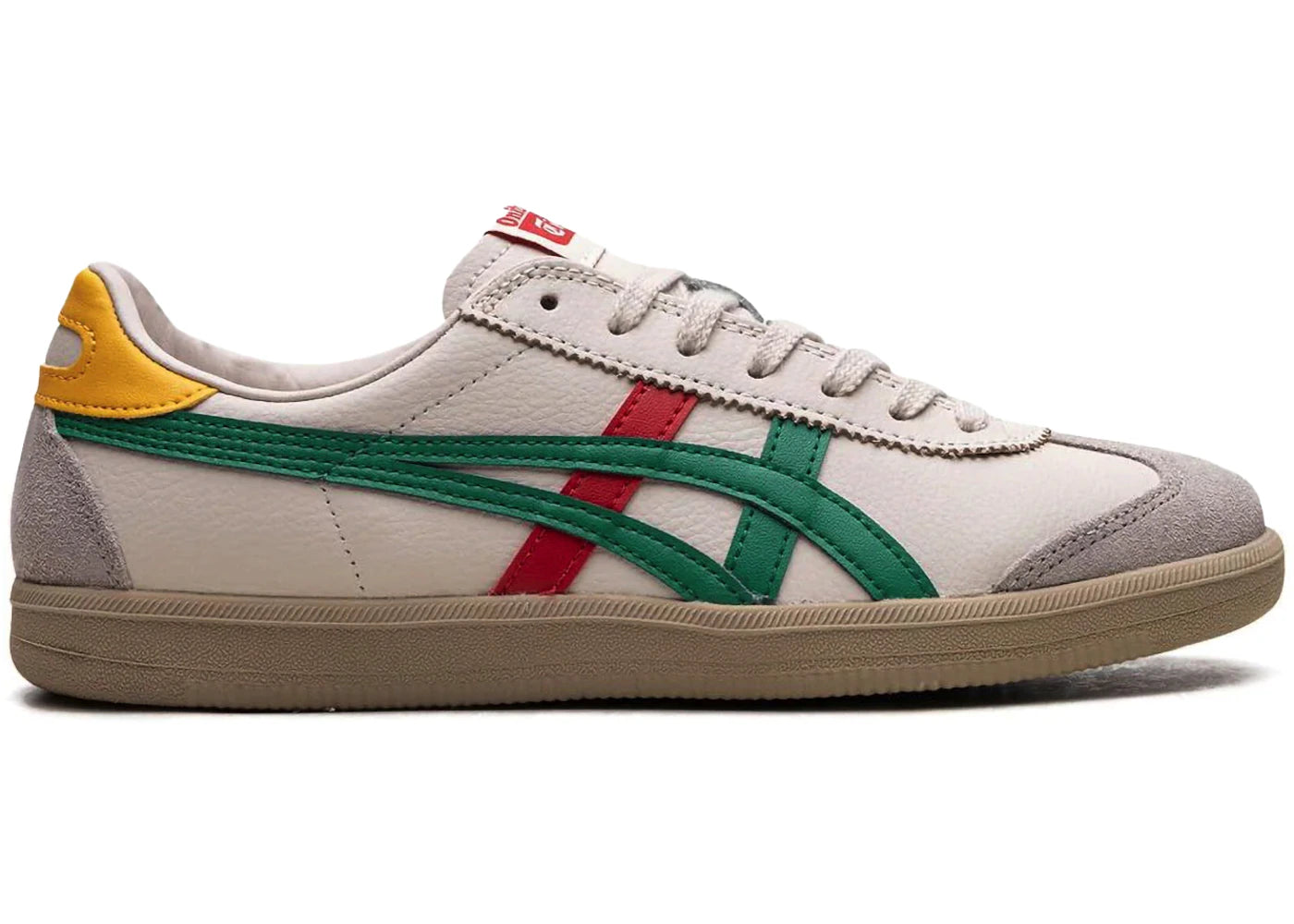 Onitsuka Tiger Tokuten White Beige Red Green sneakers - authentic ASICS shoes