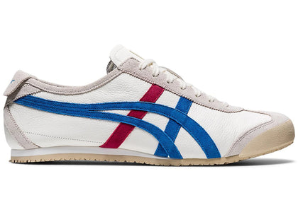 Onitsuka Tiger Mexico 66 Vintage White Directoire Blue Red - authentic ASICS sneakers