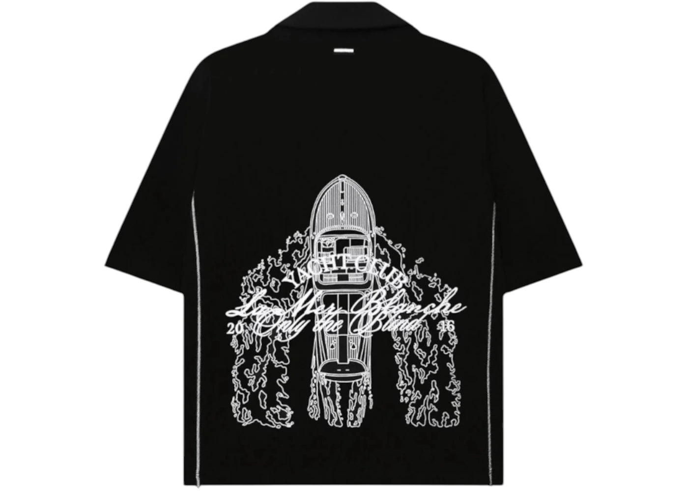 Only The Blind Black Yacht Club Shirt Black - vue secondaire B
