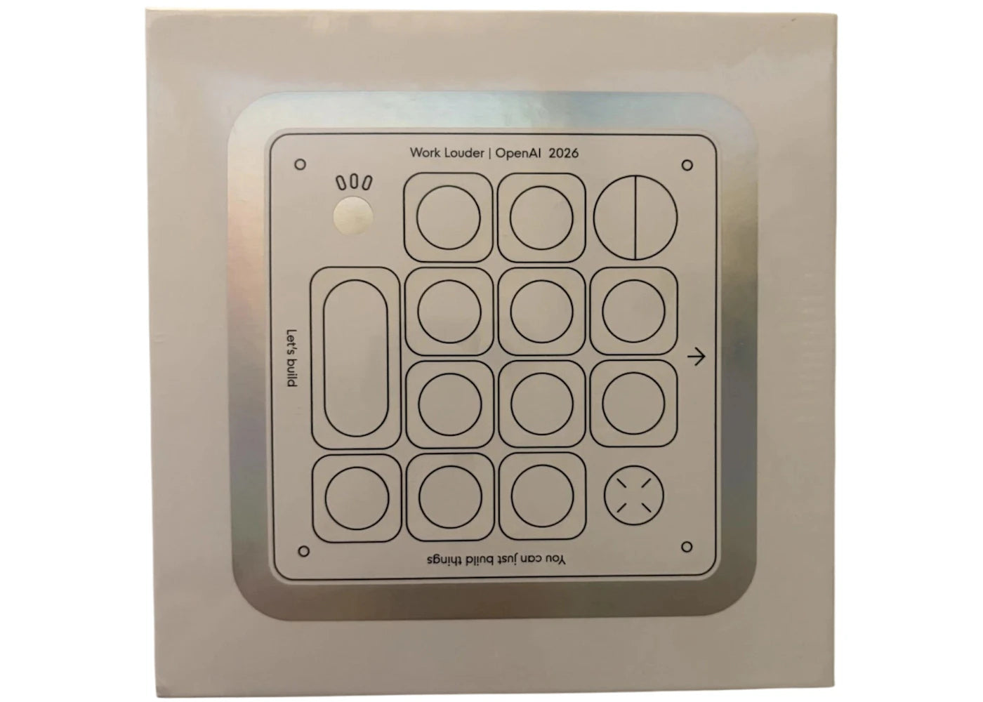 OpenAI Codex Micro Control Pad Clicky - vue 360