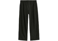 Our Legacy Leisure Trouser Soot Black Techflax