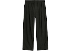 Our Legacy Leisure Trouser Soot Black Techflax