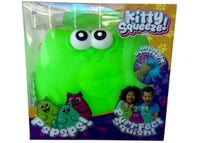 PPNC Kitty Squeeze Squishy Fidget Toy Green