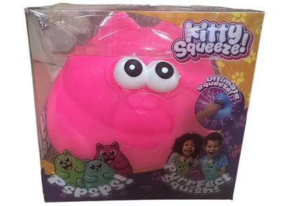 PPNC Kitty Squeeze Squishy Fidget Toy Pink - product view 2