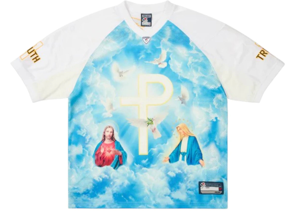 Palace 1 Truth Jersey White - vue 360