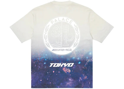 Palace AMG 2.0 Tokyo T-shirt Tan/Blue - apparel view 2