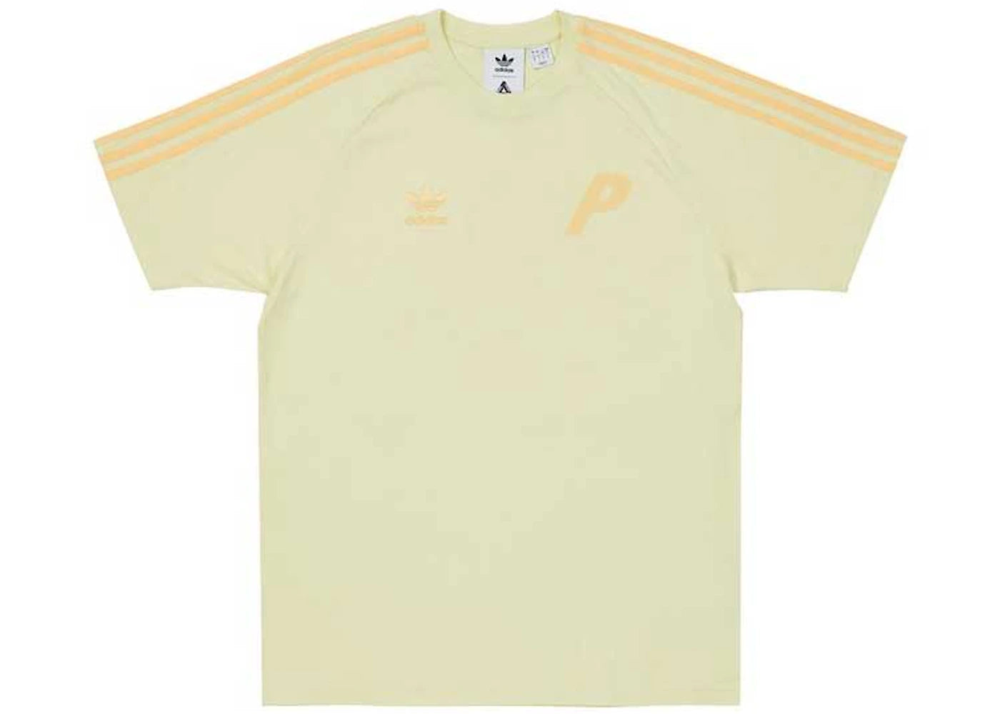 Palace Adidas Stan Smith T-shirt Yellow - vue secondaire B