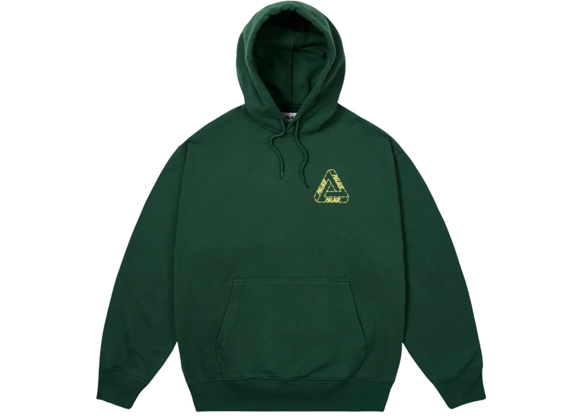 Palace Barbed Tri-Ferg Hood Racey Green - vue secondaire B