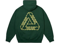 Palace Barbed Tri-Ferg Hood Racey Green