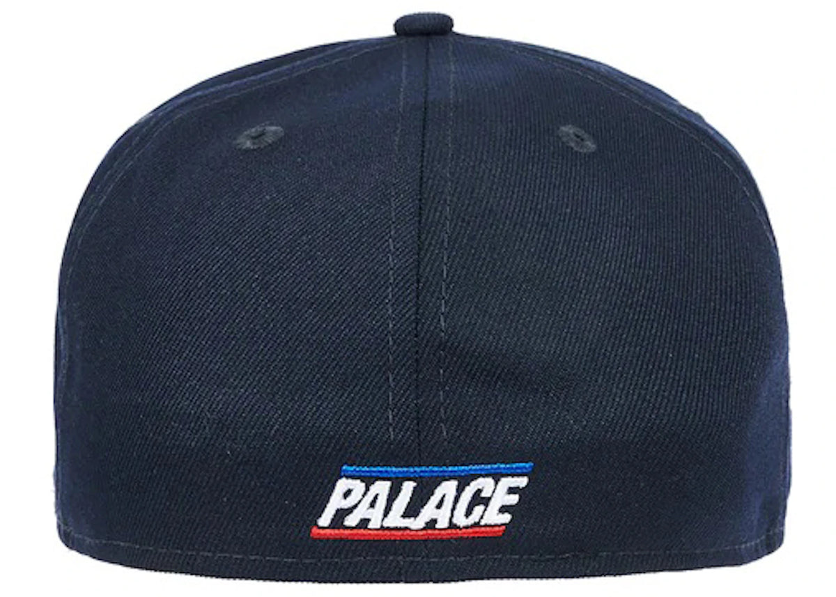 Palace Basically A New Era Cap Navy - vue secondaire B