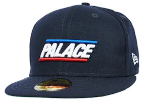 Palace Basically A New Era Cap Navy - vue 360