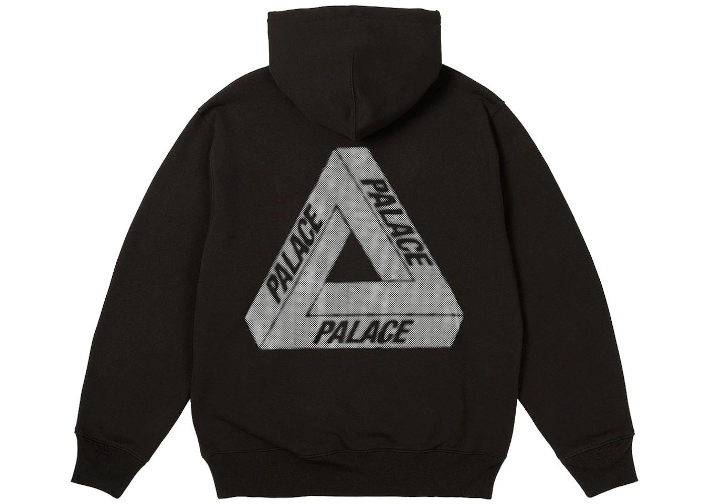 Palace Bit Grippy Tri-Ferg Hood Black - vue secondaire A