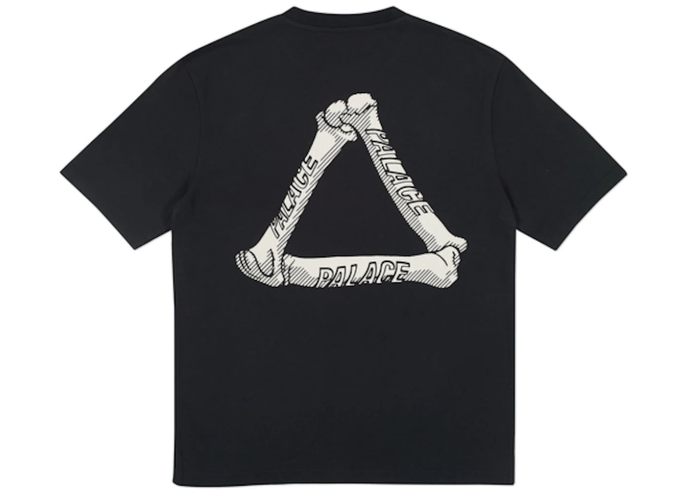 Palace Bones T-Shirt Black - vue secondaire B