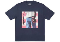 Palace Born To Bun T-shirt Navy