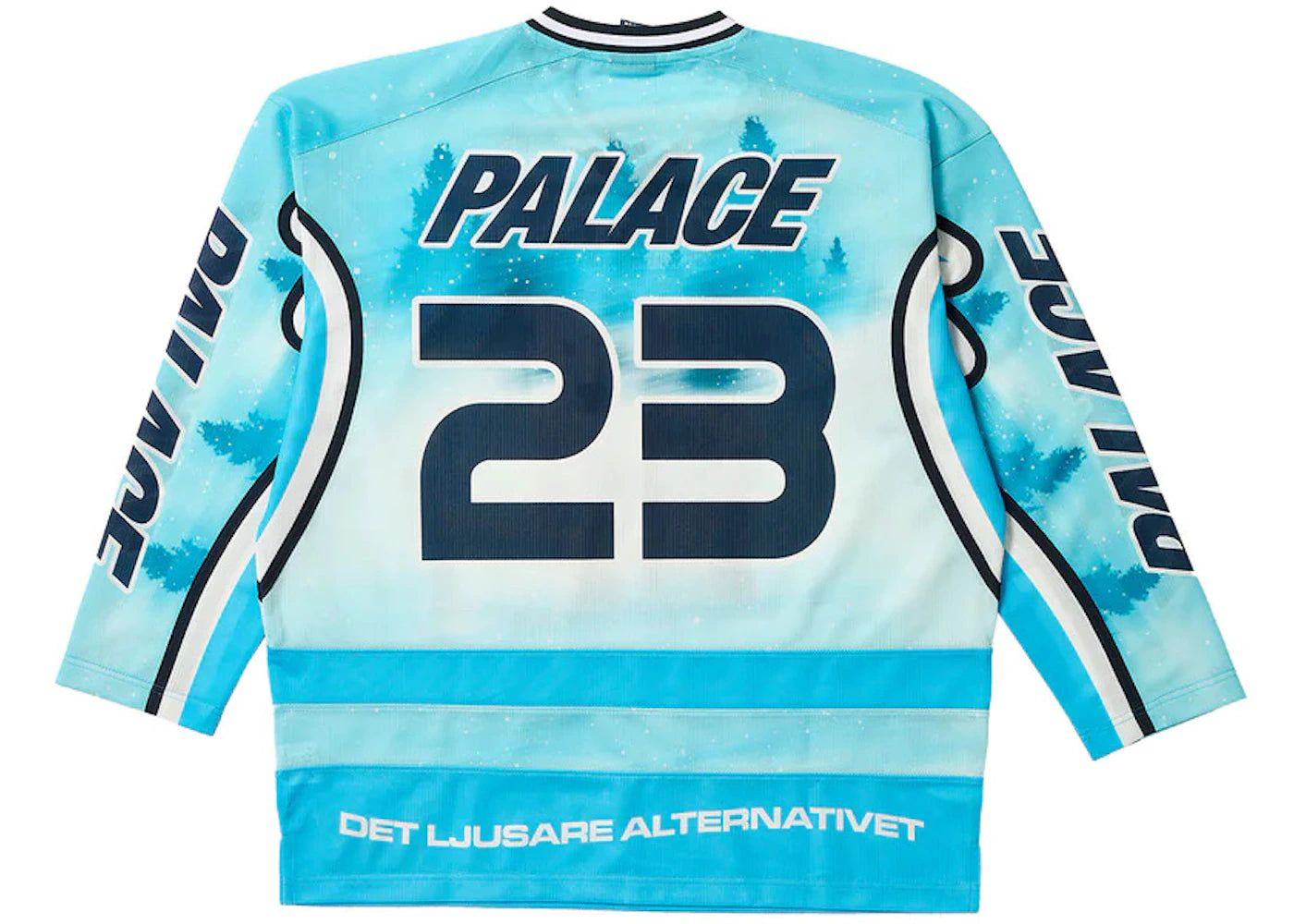 Palace Brighter Alternative Hockey Jersey Blue - vue secondaire B