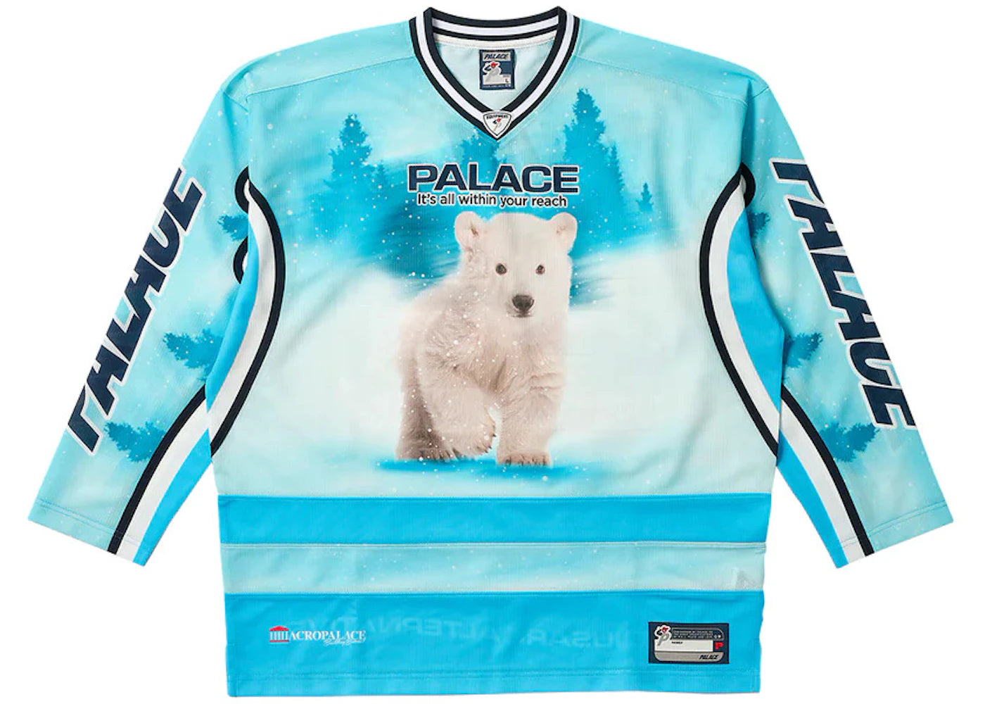 Palace Brighter Alternative Hockey Jersey Blue - vue secondaire A