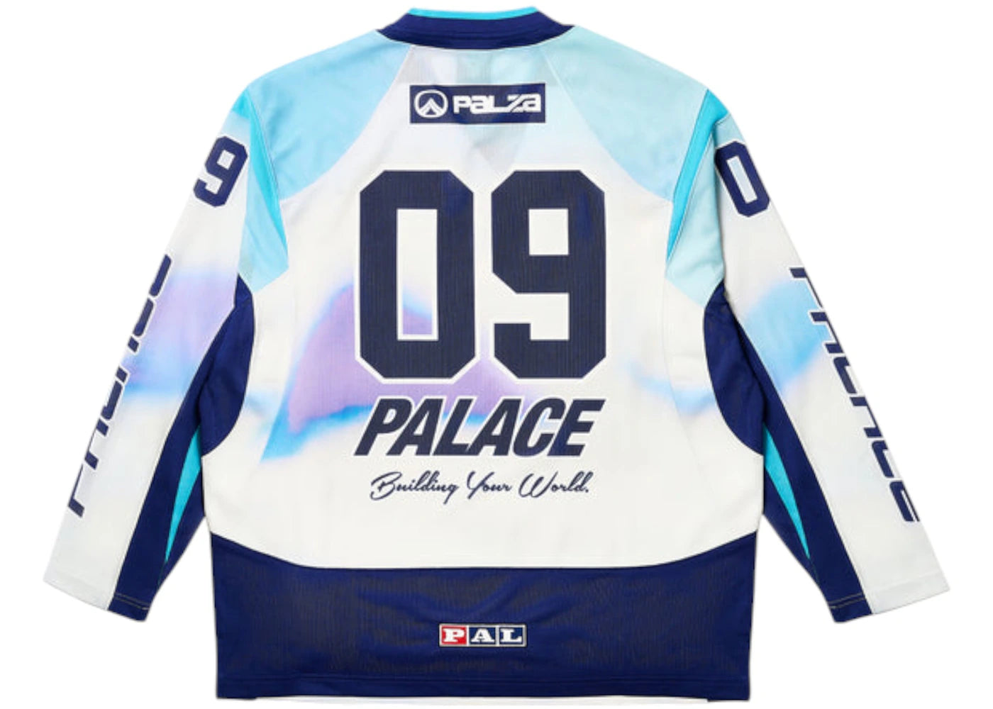 Palace Building Your World Hockey Jersey Blue - vue secondaire A