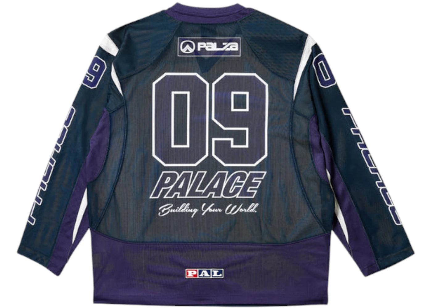 Palace Building Your World Hockey Jersey Purple - vue secondaire A
